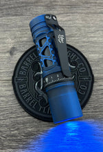 PRE-ORDER FINISH Titanium Rail with Turret Barrel Ring, BF Logo Clip, Battleworn Blue Cerakote 6 Picatinny with QUANTUM