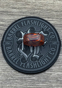 Orange Crazy Fiber Barrel Ring