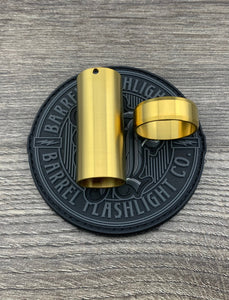 TiN Titanium Barrel Ring and Sleeve Set
